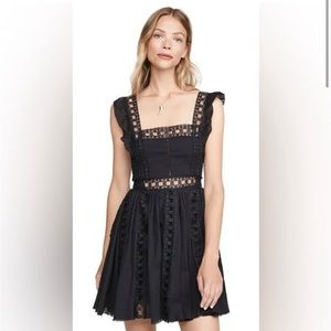 Free people black dress, size M